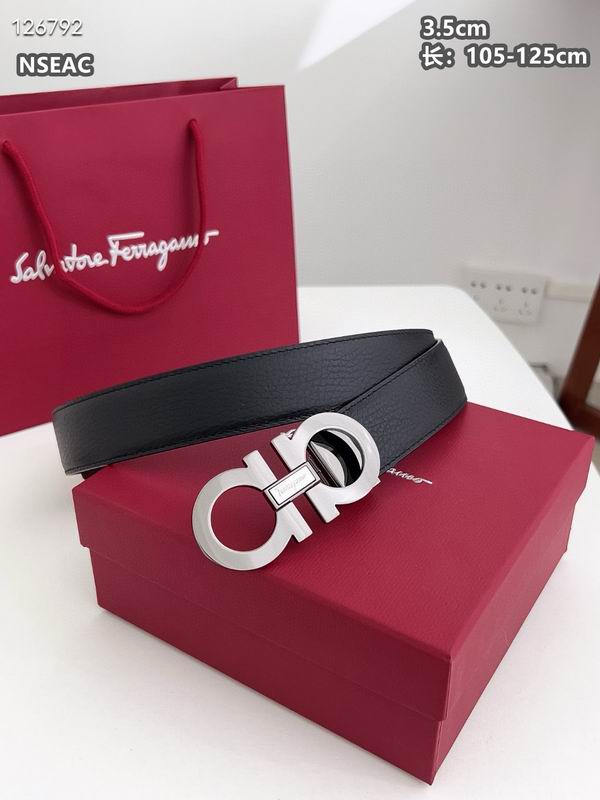 Ferragamo belt 35mmX105-125cm 8L92